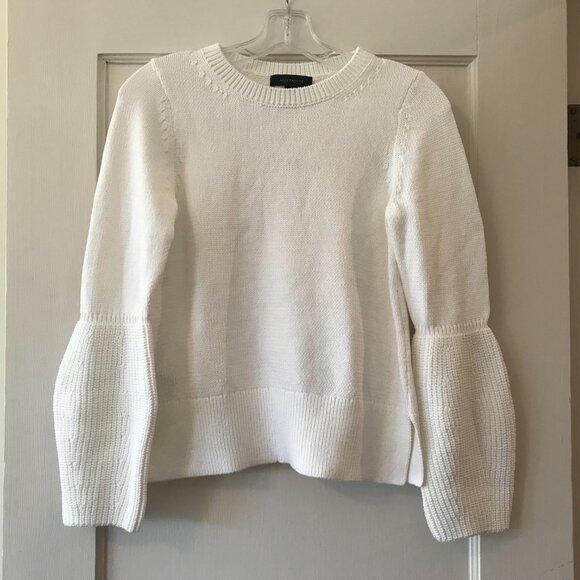 Ann Taylor | Lantern Sleeve Sweater - Picture 2 of 8